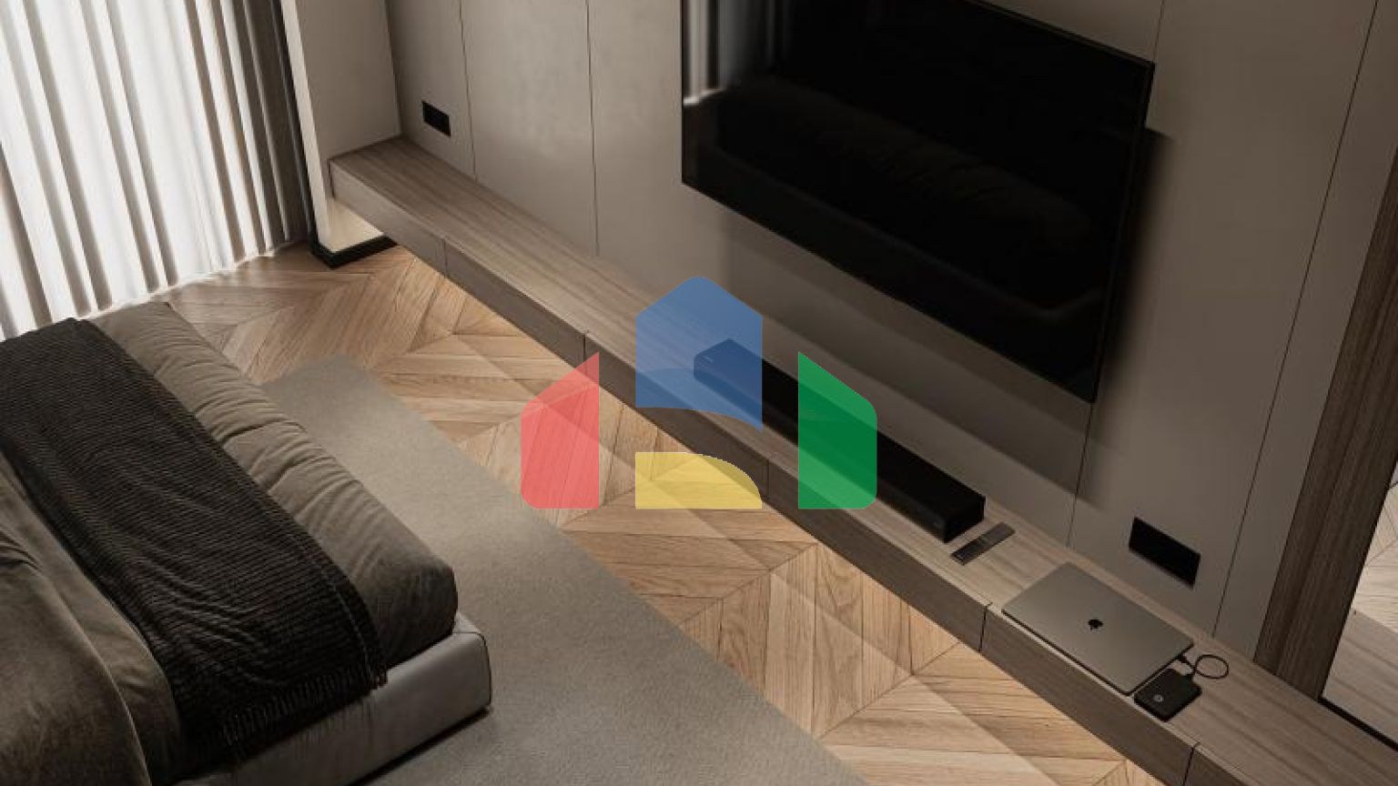 Вилла 4+1 с видом на море в Бодрум