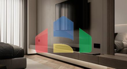 Вилла 4+1 с видом на море в Бодрум