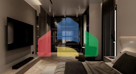 Вилла 4+1 с видом на море в Бодрум