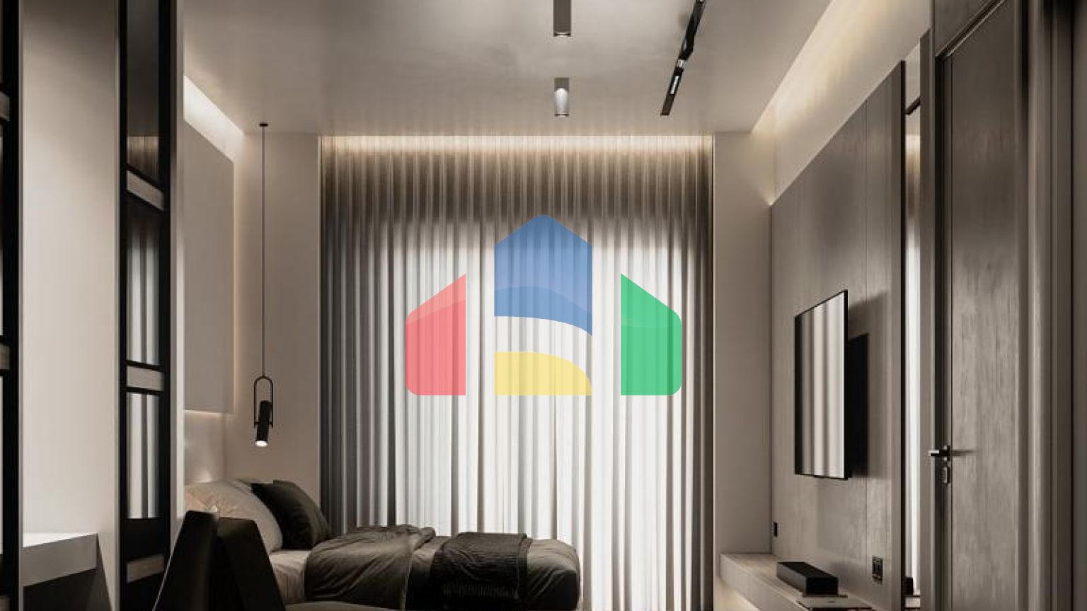 Вилла 4+1 с видом на море в Бодрум