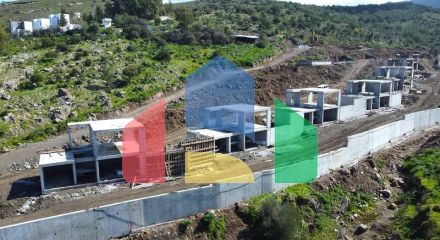 Вилла 4+1 с видом на море в Бодрум