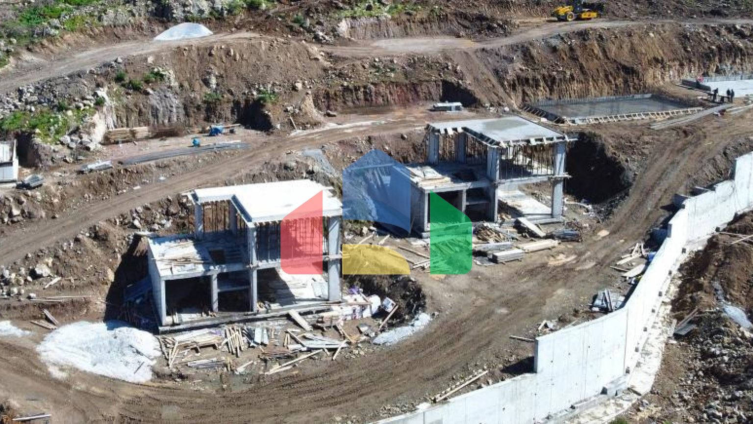 Вилла 4+1 с видом на море в Бодрум