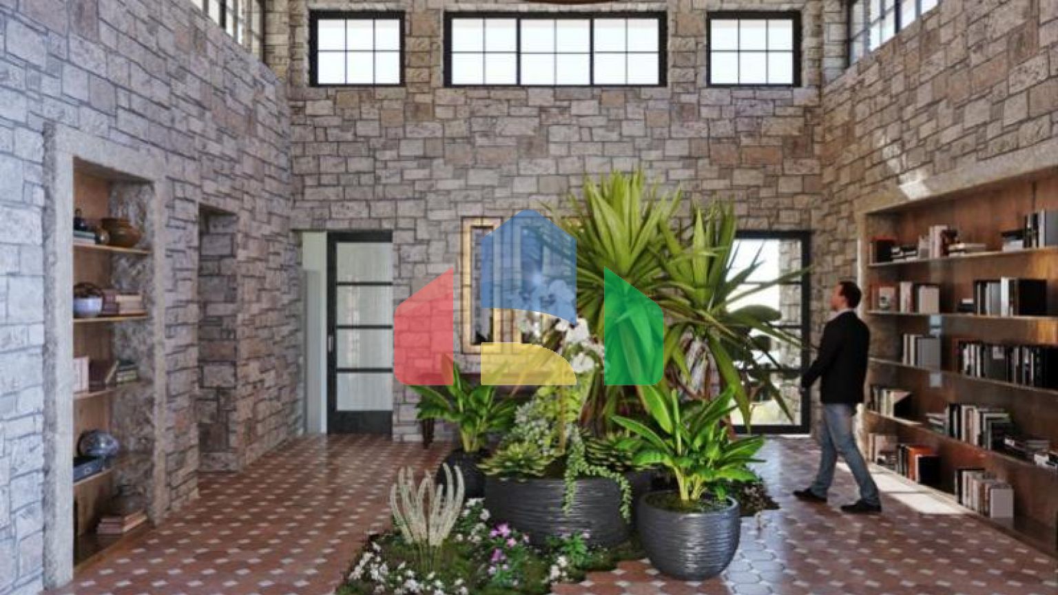 Вилла 4+3 с видом на море в Бодрум