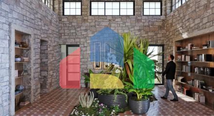 Вилла 4+3 с видом на море в Бодрум