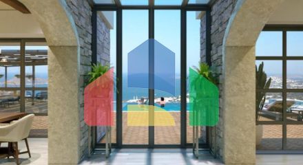 Вилла 4+3 с видом на море в Бодрум