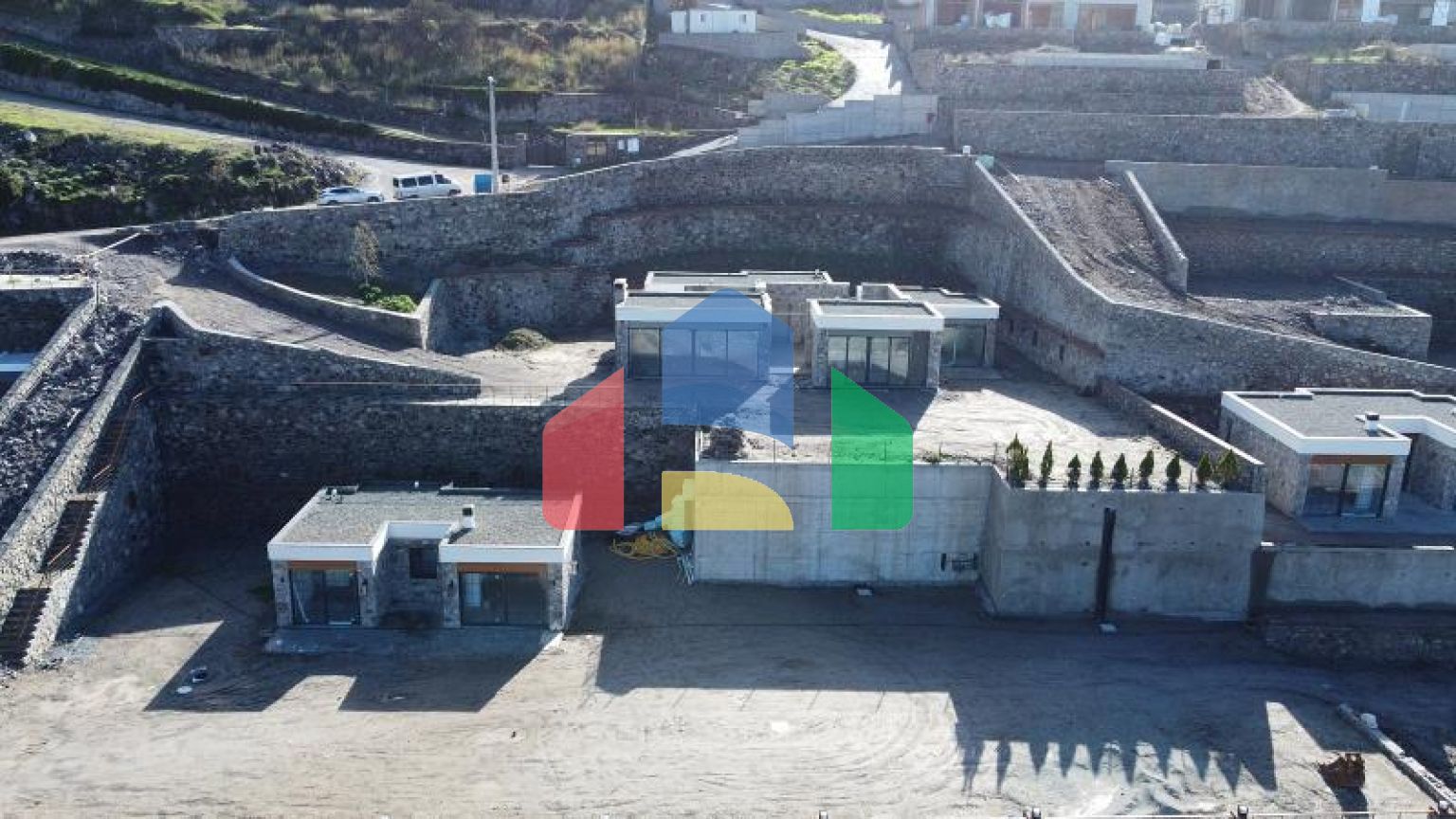 Вилла 4+3 с видом на море в Бодрум