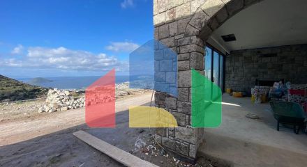 Вилла 4+3 с видом на море в Бодрум