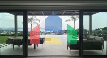 Вилла 4+1 с видом на море в Бодрум