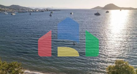 Вилла 4+1 с видом на море в Бодрум