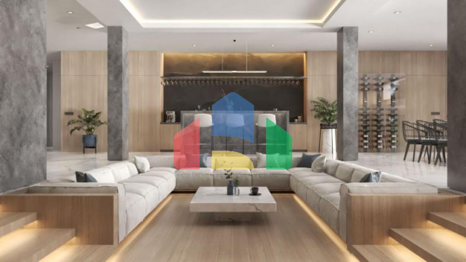 Вилла 4+1 с видом на море в Бодрум