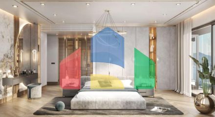 Вилла 4+1 с видом на море в Бодрум