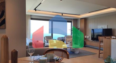 Вилла 3+1 с видом на море в Бодрум