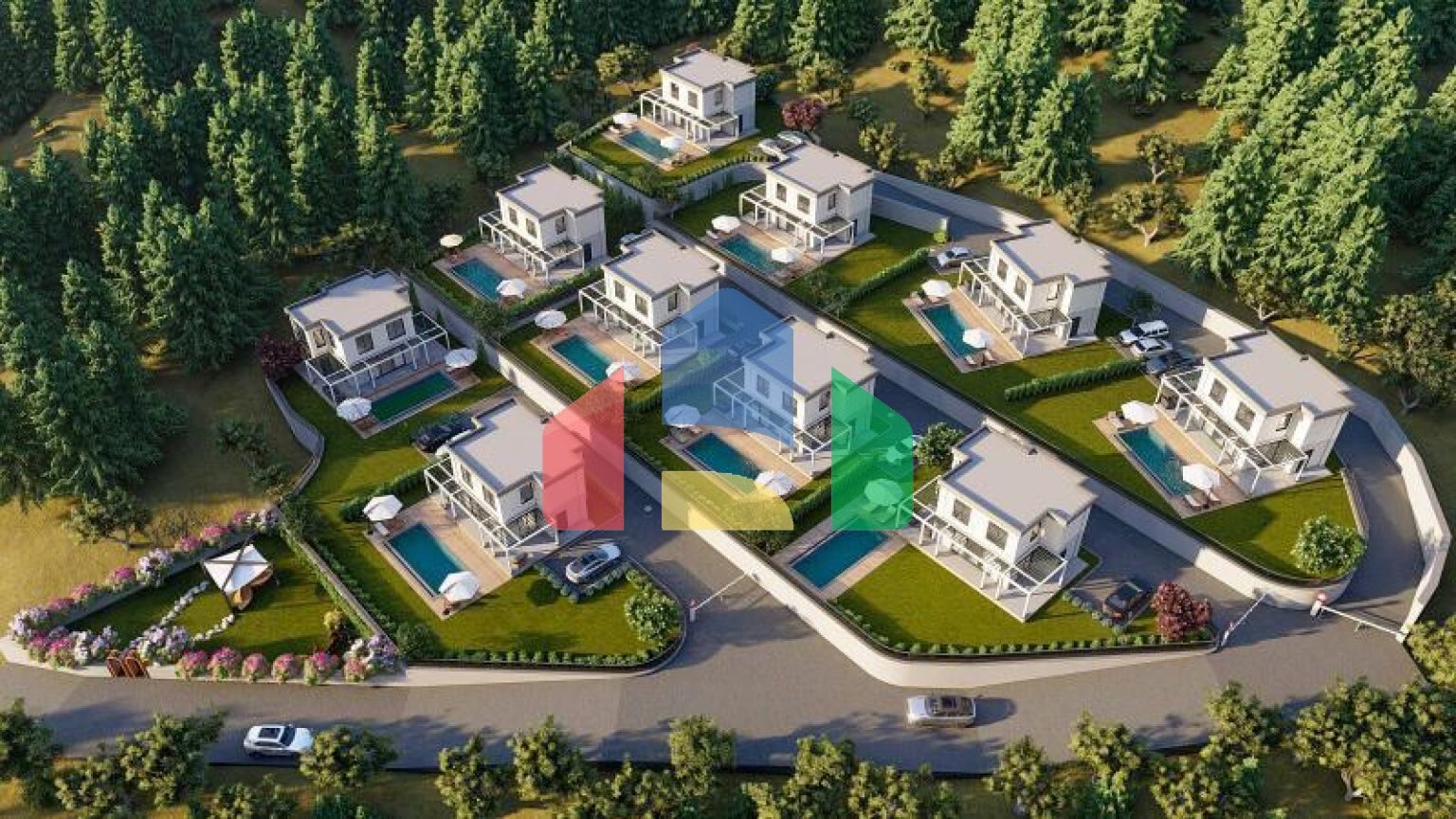 Вилла 3+1 в Бодрум