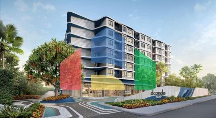 Studio in the residential complex Dcondo Reef, Phuket (Kathu district)