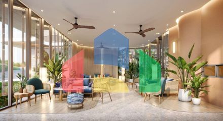 Studio in the residential complex Dcondo Reef, Phuket (Kathu district)