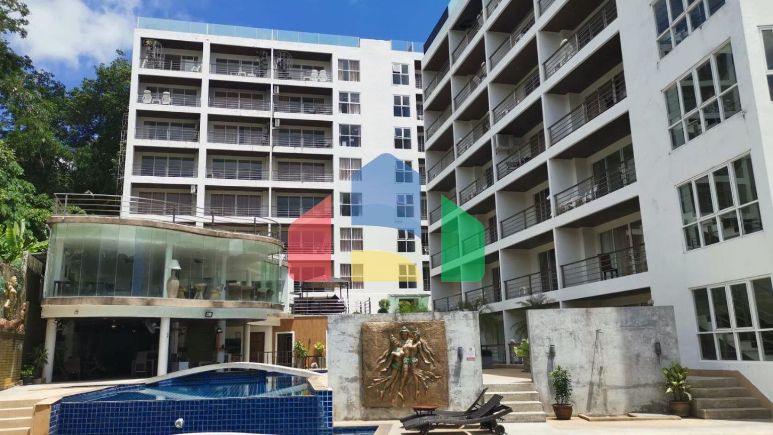 Студия в жилом комплексе Bayshore Ocean View, Пхукет (Патонг)