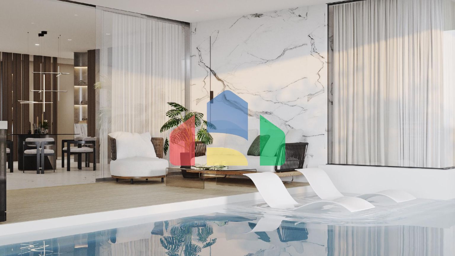 Просторные трехспальные апартаменты на Пхукете, район Банг Тао