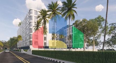 Апартаменты с 1 спальней в комплексе, Банг Тао, Пхукет Апартаменты с 1 спальней в комплексе, Банг Тао, Пхукет