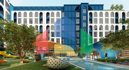 Апартаменты с 1 спальней в комплексе, Банг Тао, Пхукет Апартаменты с 1 спальней в комплексе, Банг Тао, Пхукет