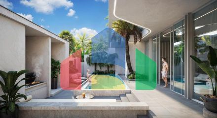 Luxury villas with stunning views in the heart of the Lagoon