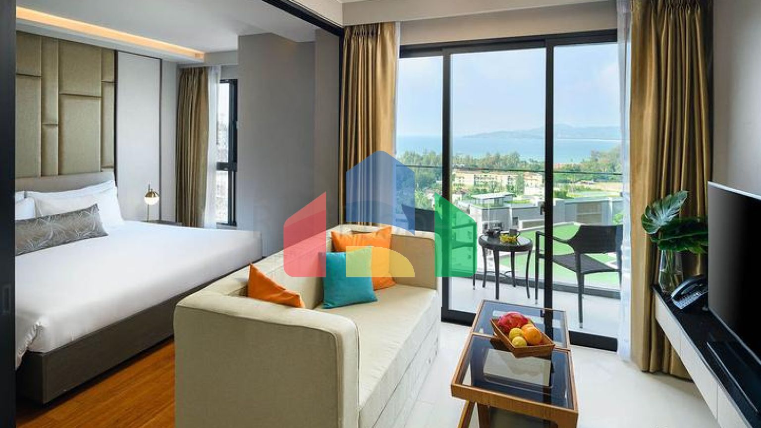 Жилой комплекс отельного типа у пляжа Сурин