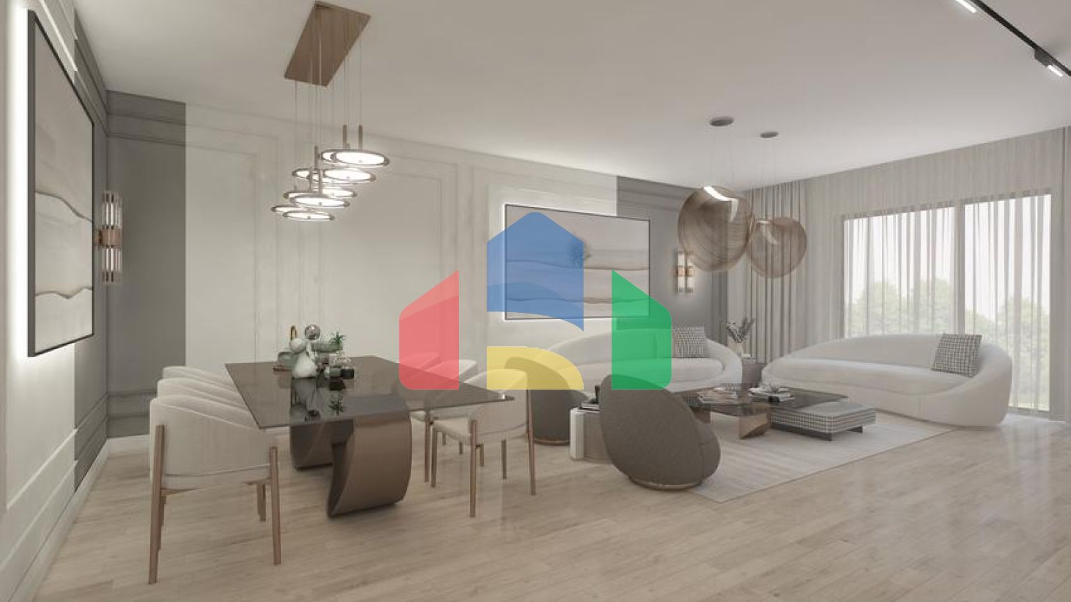 Виллы премиум-класса с возможностью рассрочки в районе Башакшехир, Стамбул