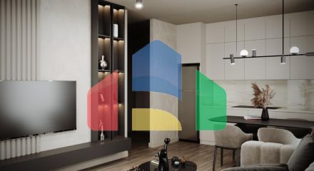 Квартира с двумя спальнями паркинг-местом в жилом комплексе в районе Кадыкёй