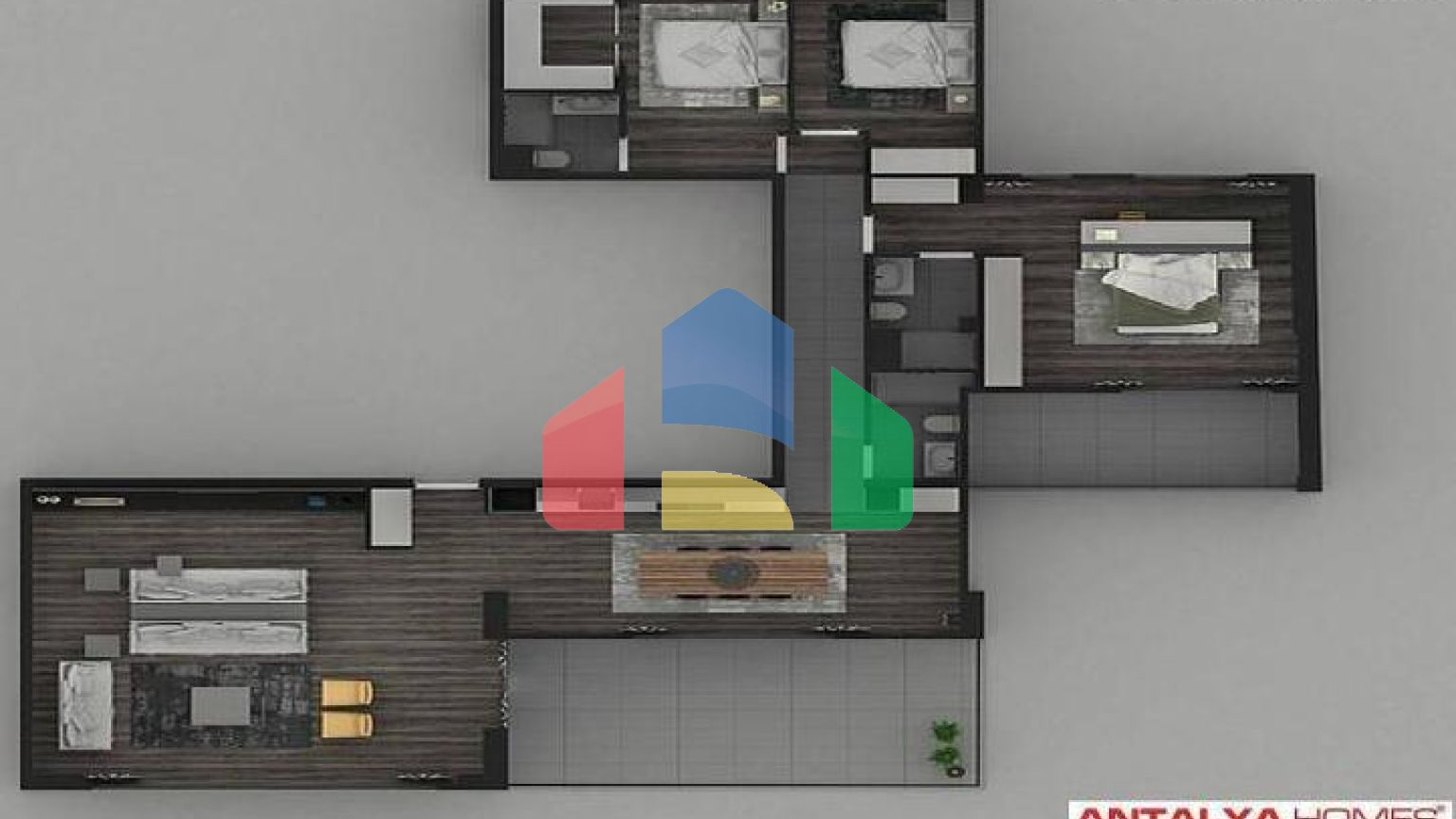 Квартира 2+1 в Стамбуле