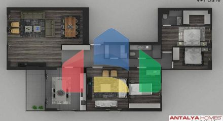 Квартира 2+1 в Стамбуле