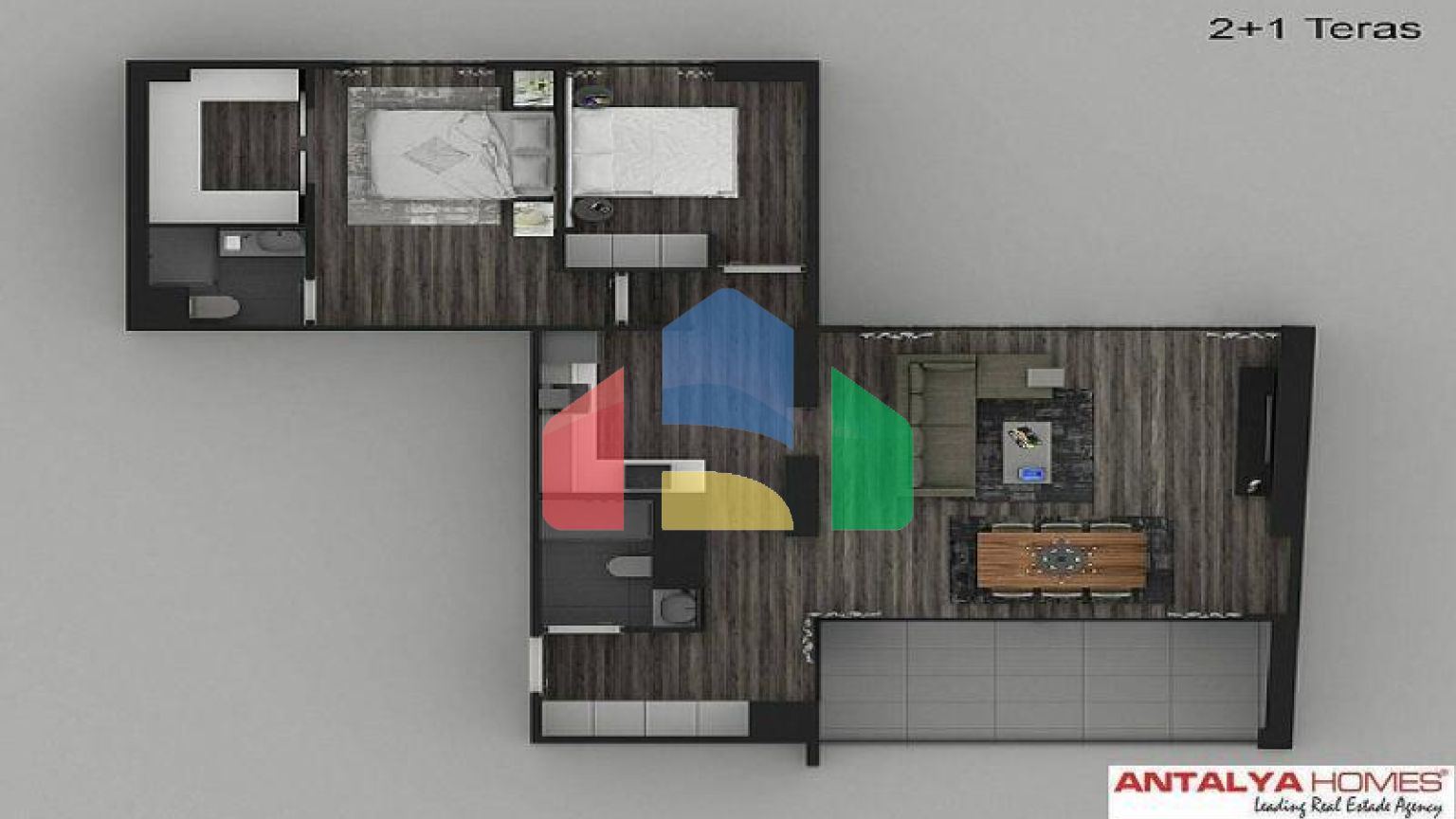 Квартира 2+1 в Стамбуле