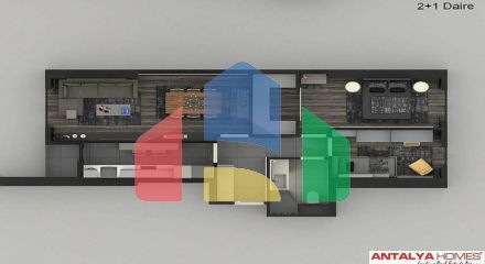 Квартира 2+1 в Стамбуле