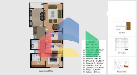 Квартира 2+1 в Стамбуле