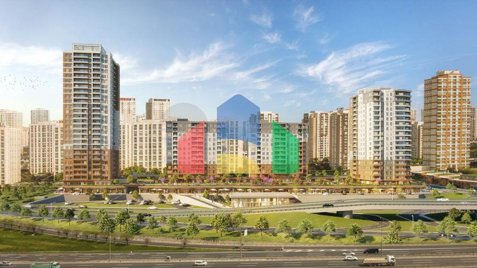 Комплекс в Стамбула с идеальной транспортной развязкой