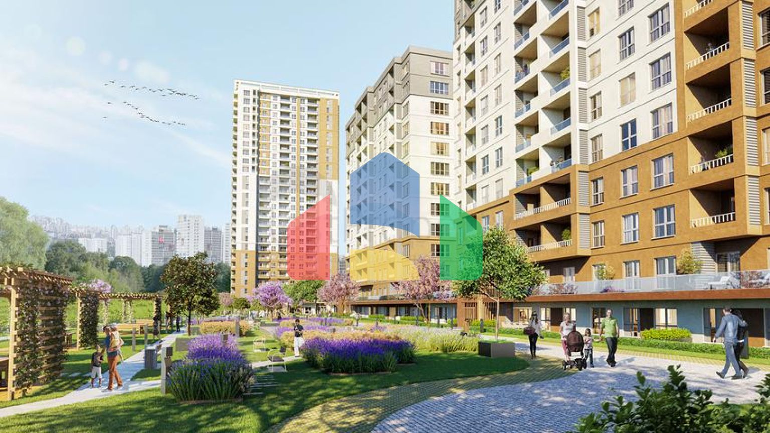 Комплекс в Стамбула с идеальной транспортной развязкой