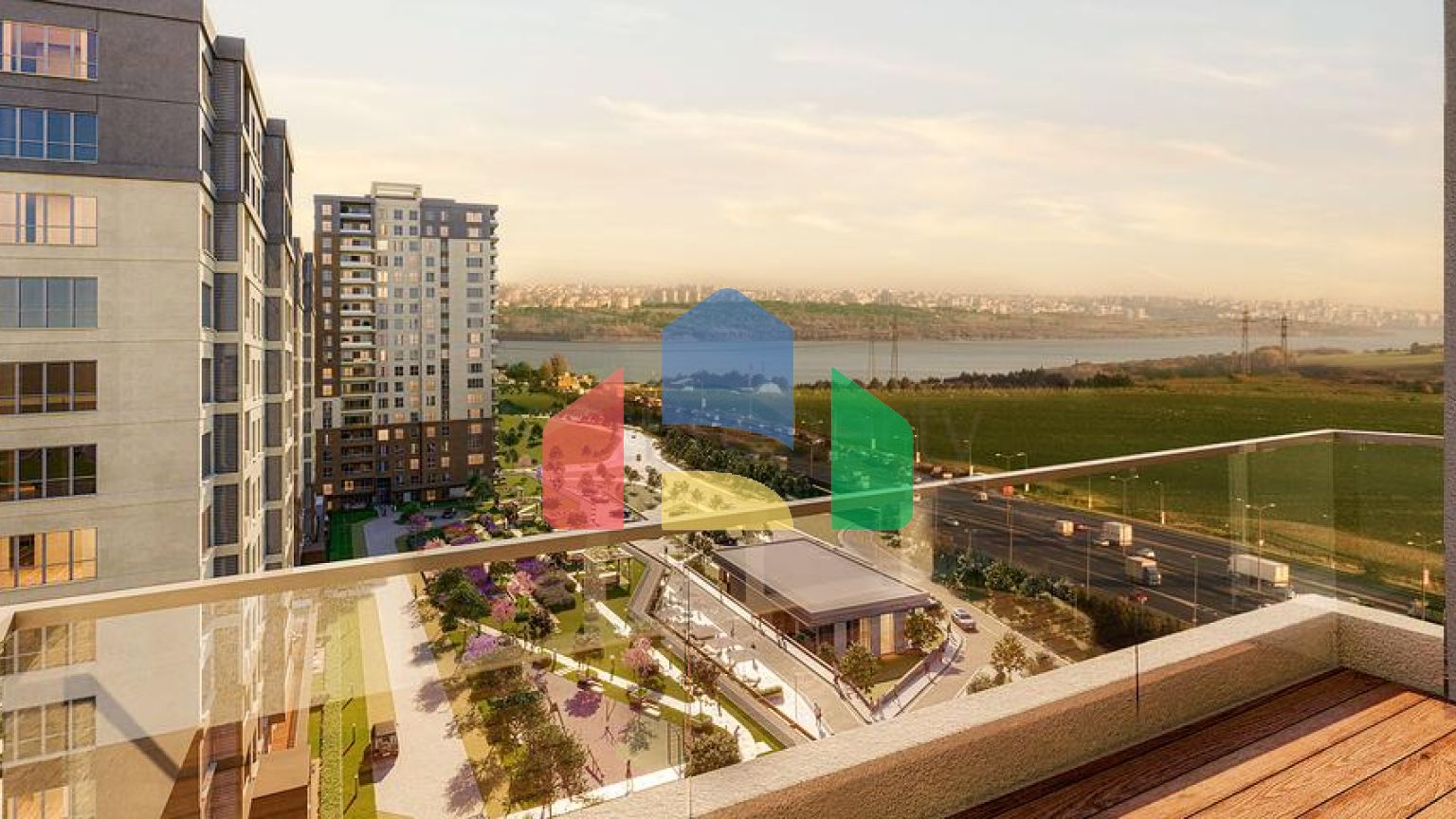 Комплекс в Стамбула с идеальной транспортной развязкой