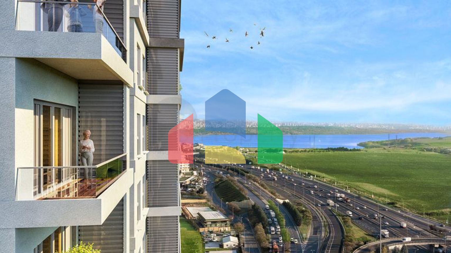 Комплекс в Стамбула с идеальной транспортной развязкой