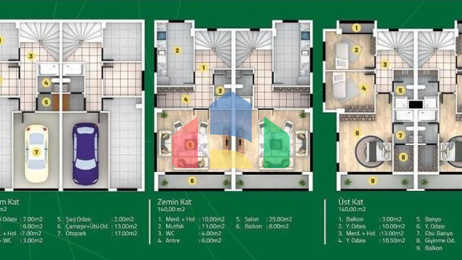 Вилла 4+1 в Стамбуле