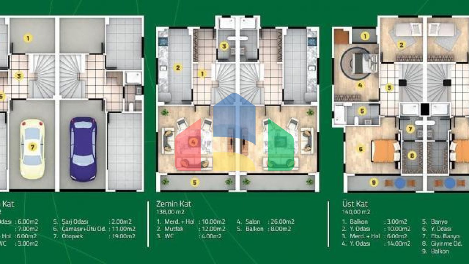 Вилла 4+1 в Стамбуле