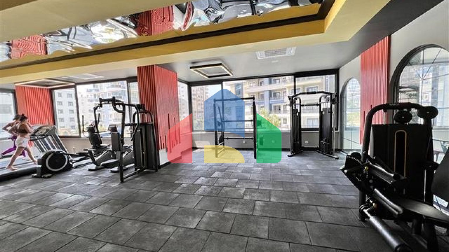 Квартира 1+1 с видом на горы в современном комплексе