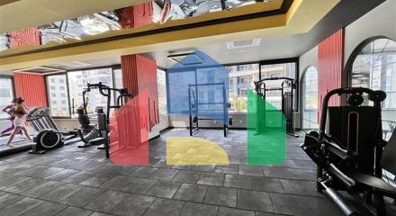 Квартира 1+1 с видом на горы в современном комплексе