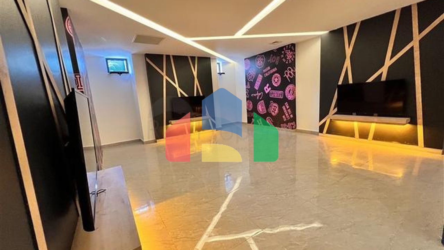 Квартира 1+1 с видом на горы в современном комплексе