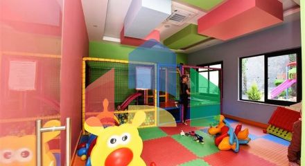 Квартира 1+1 с видом на горы в современном комплексе