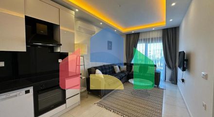 Квартира 1+1 с видом на горы в современном комплексе