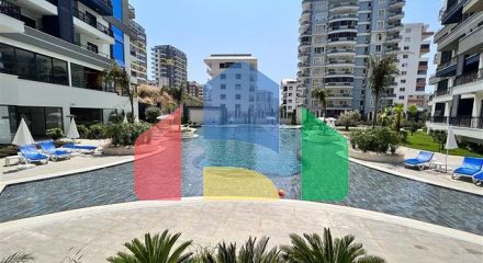 Квартира 1+1 с видом на горы в современном комплексе