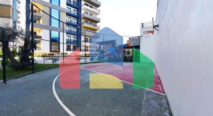 Квартира 1+1 с видом на горы в современном комплексе