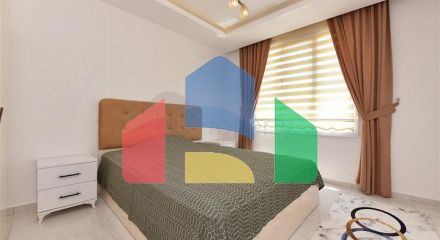 Furnished 2+1 apartment in Mahmutlar district