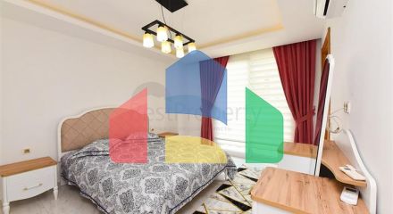 Furnished 2+1 apartment in Mahmutlar district