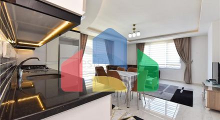 Меблированная квартира планировкой 2+1 в районе Махмутлар