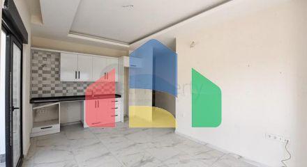 Квартира 1+1 в новом комплексе без инфраструктуры в районе Махмутлар
