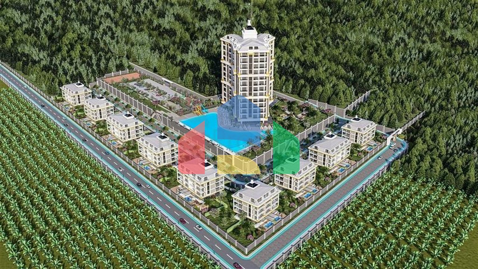 Новий масштабний проект в районі Махмутлар